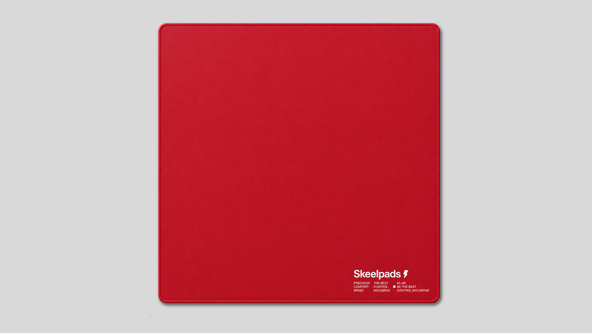 RED CONTROL MOUSEPAD