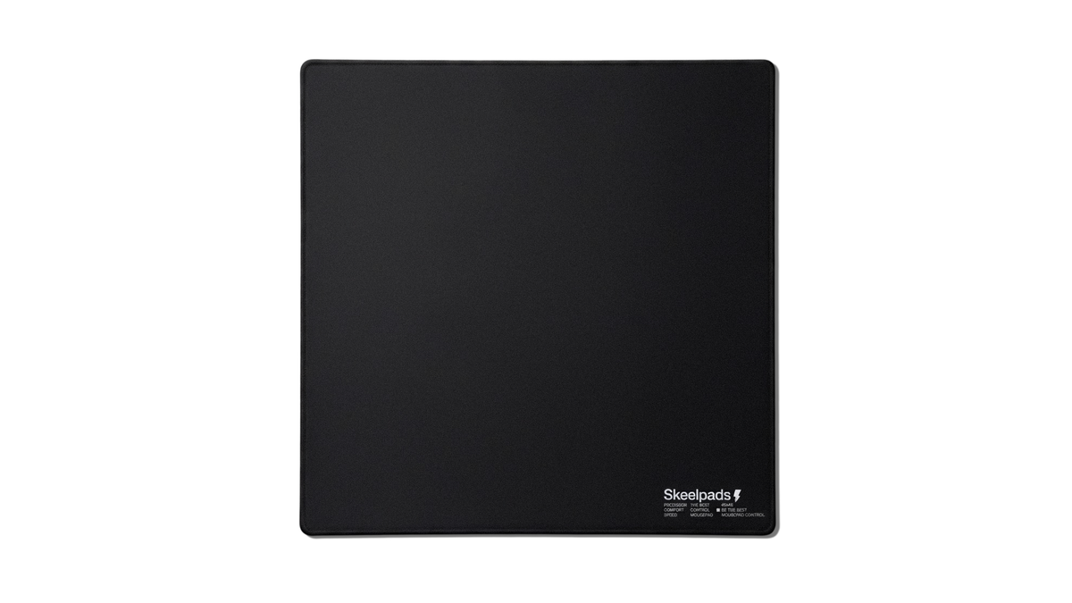 BLACK CONTROL MOUSEPAD