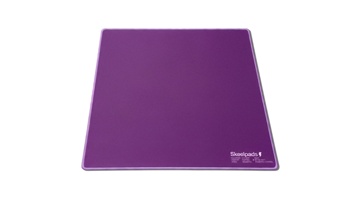 PURPLE CONTROL MOUSEPAD